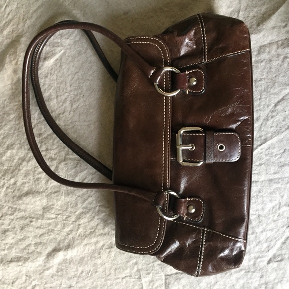 Brown handbag - Picture 2 of 4